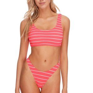 Body Glove Coral Striped Bikini